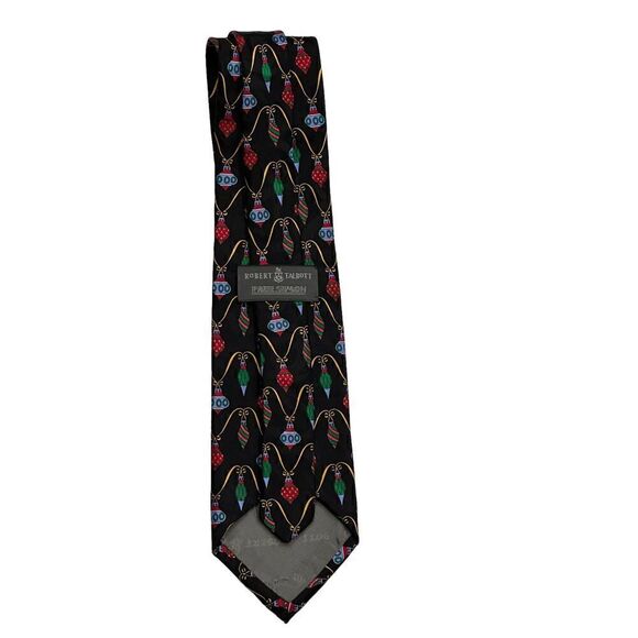 Robert Talbott Silk Holiday Tie - Picture 2 of 6